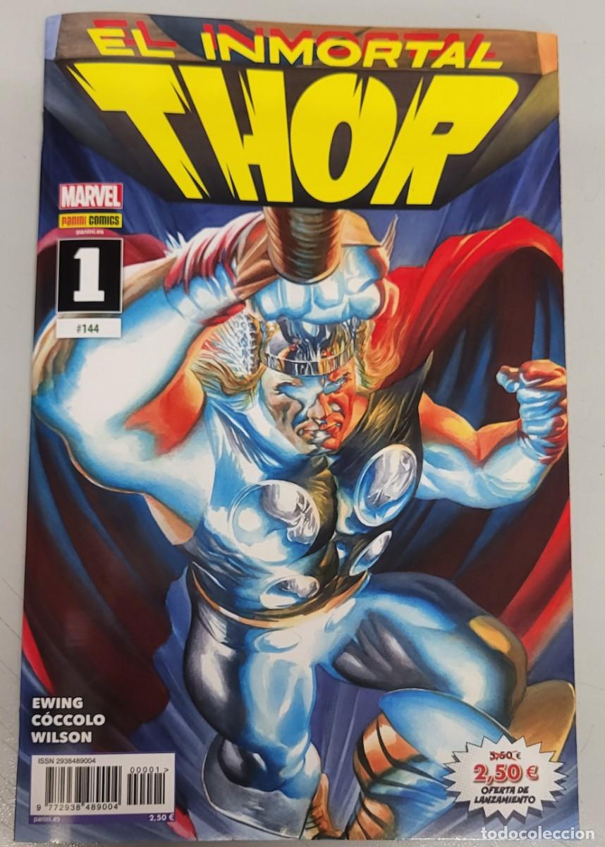 C&oacute;mics: EL INMORTAL THOR VOL 8 N&ordm; 1 / 144 / MARVEL - PANINI - Foto 1