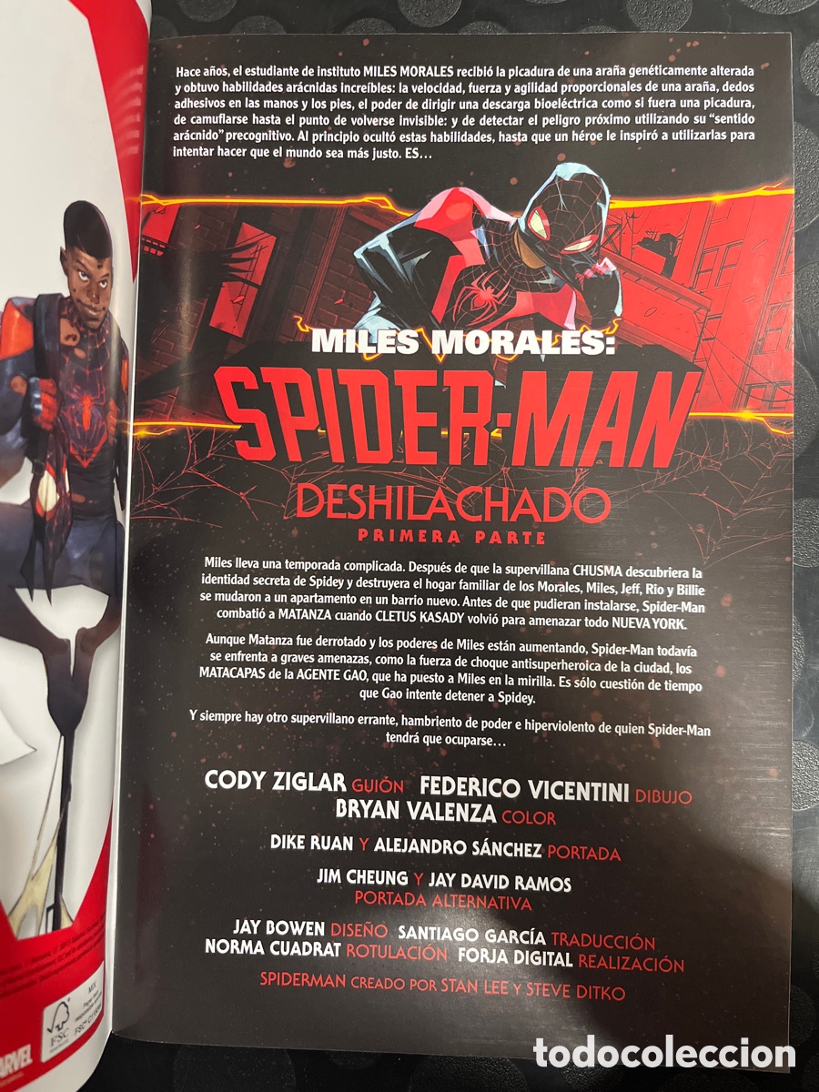 C&oacute;mics: MILES MORALES : SPIDERMAN N.61 / 8 DESHILACHADO ( 2016/&hellip; ) - Foto 3