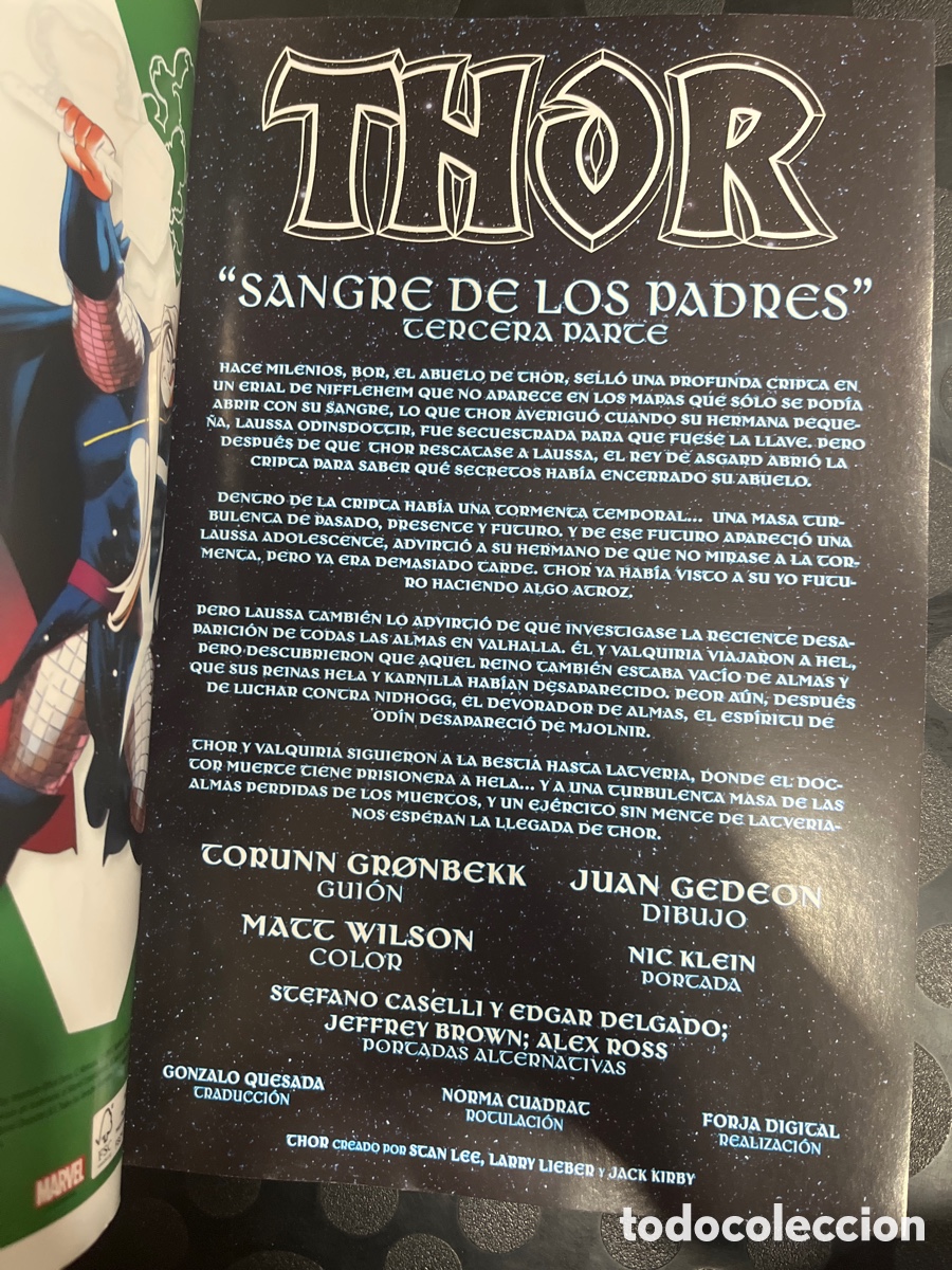 C&oacute;mics: THOR N.140 / 33 SANGRE DE LOS PADRES ( 2011/&hellip; ) - Foto 3