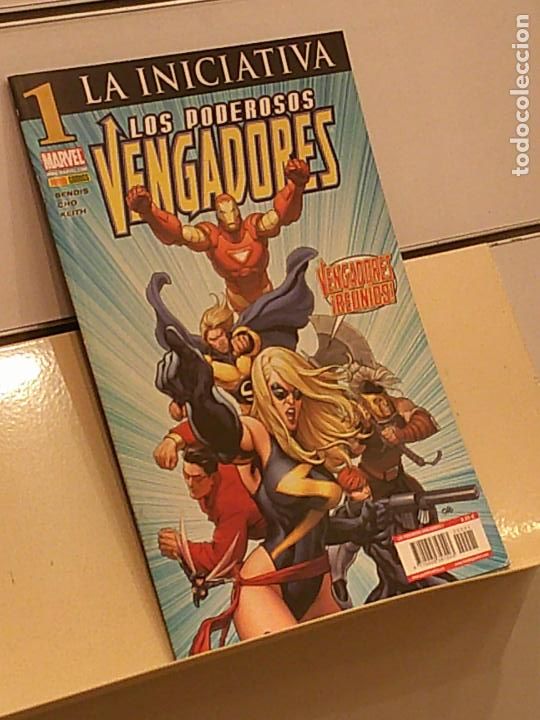 C&oacute;mics: LOS PODEROSOS VENGADORES N&ordm; 1 LA INICIATIVA MARVEL - PANINI - Foto 1