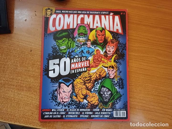 C&oacute;mics: COMICMANIA N&ordm; 4 NOVIEMBRE DICIEMBRE 2019 50 A&Ntilde;OS DE MARVEL EN ESPA&Ntilde;A
