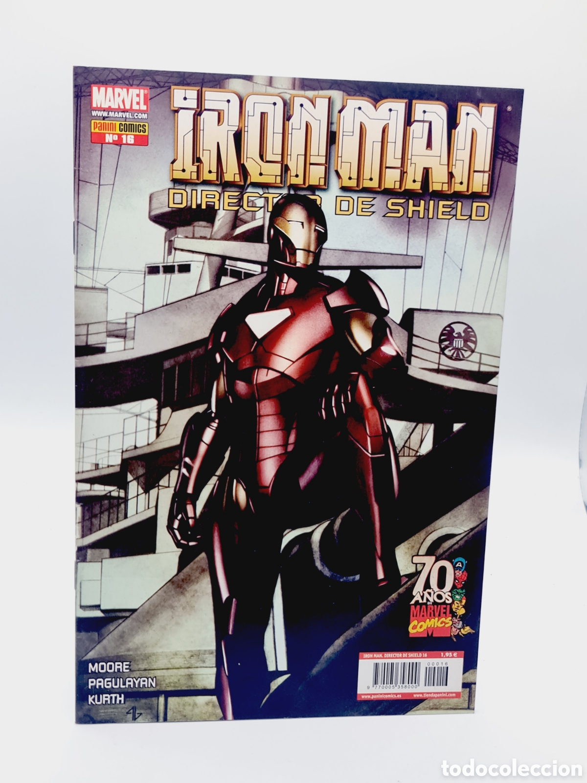 C&oacute;mics: DE KIOSCO IRON MAN DIRECTOR DE SHIELD 16 PANINI COMICS GRAPA - Foto 1