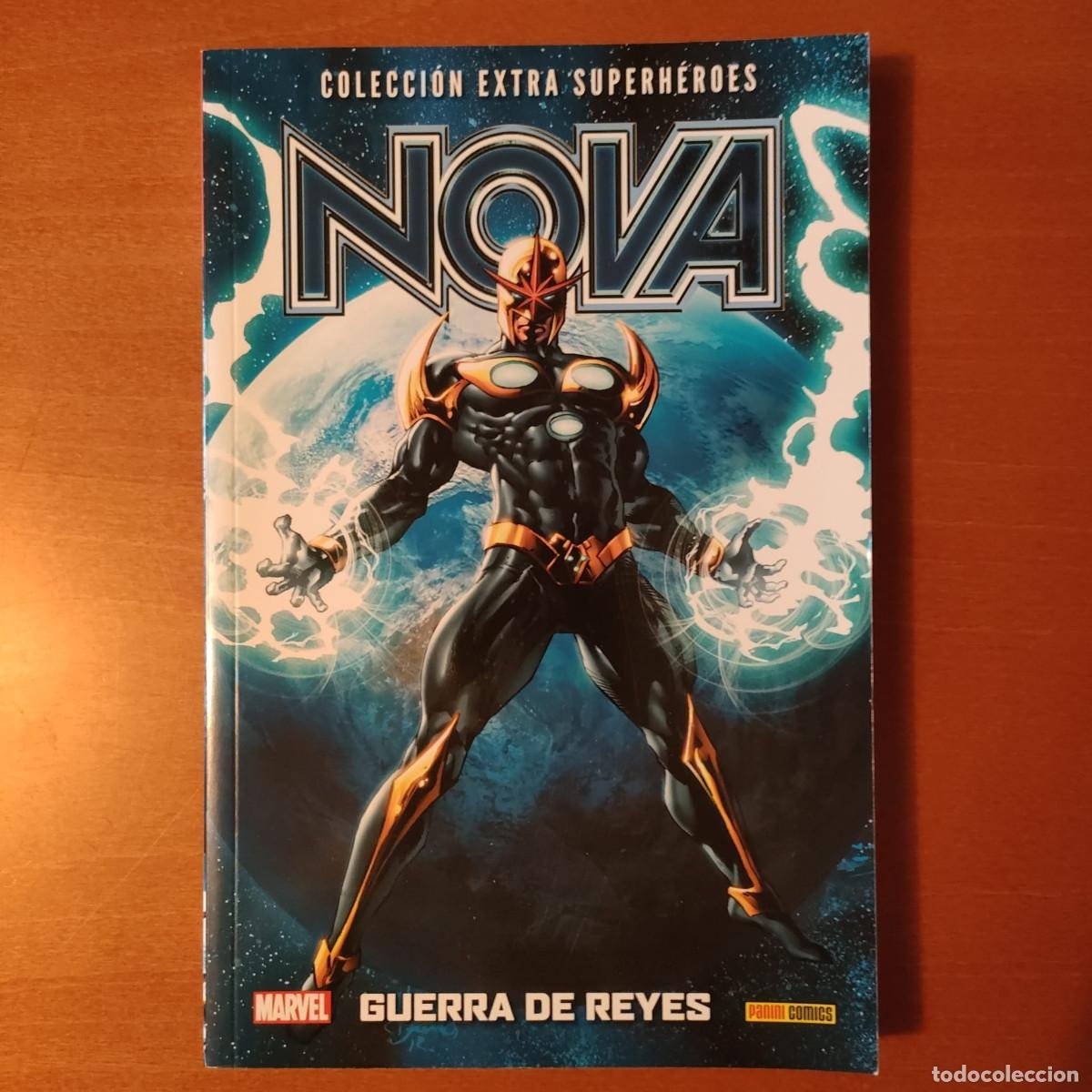 Lote 454050542: Colección Extra Superhéroes. Nova 3 Guerra de Reyes Panini Cómics