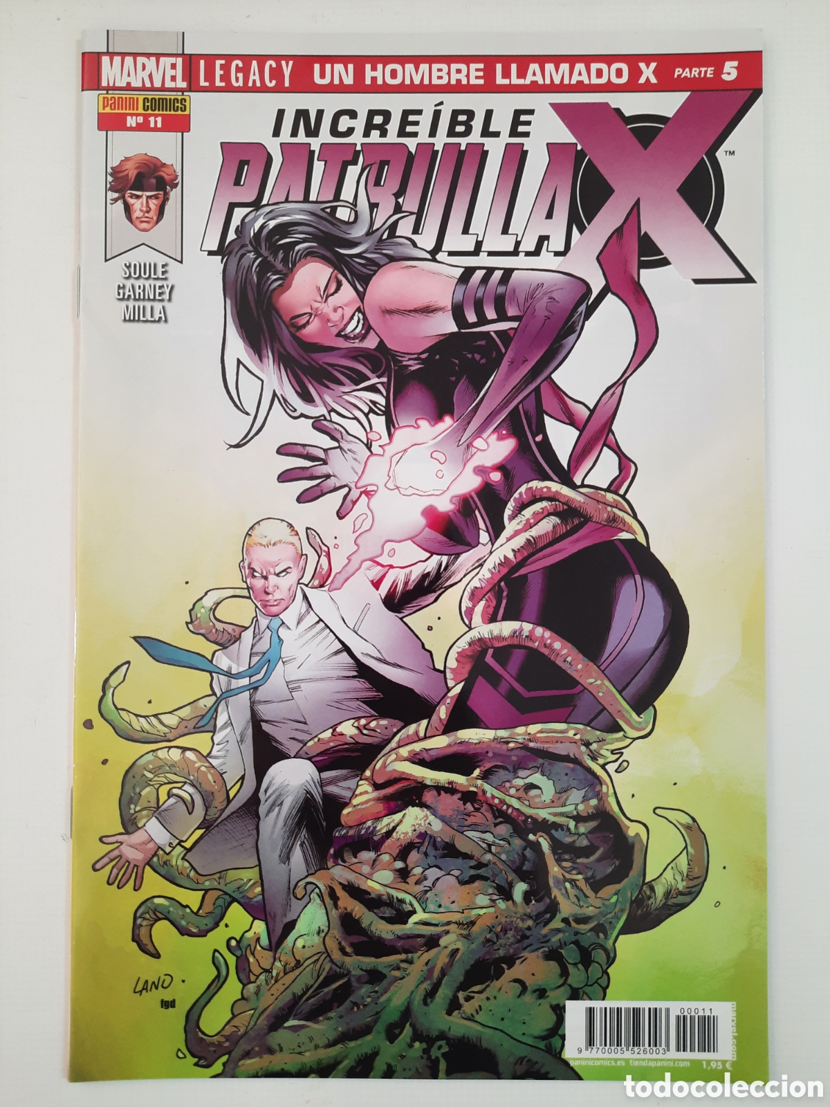 C&oacute;mics: LA INCRE&Iacute;BLE PATRULLA-X N&ordm; 11 - PANINI MARVEL GRAPA 2018 - Foto 1