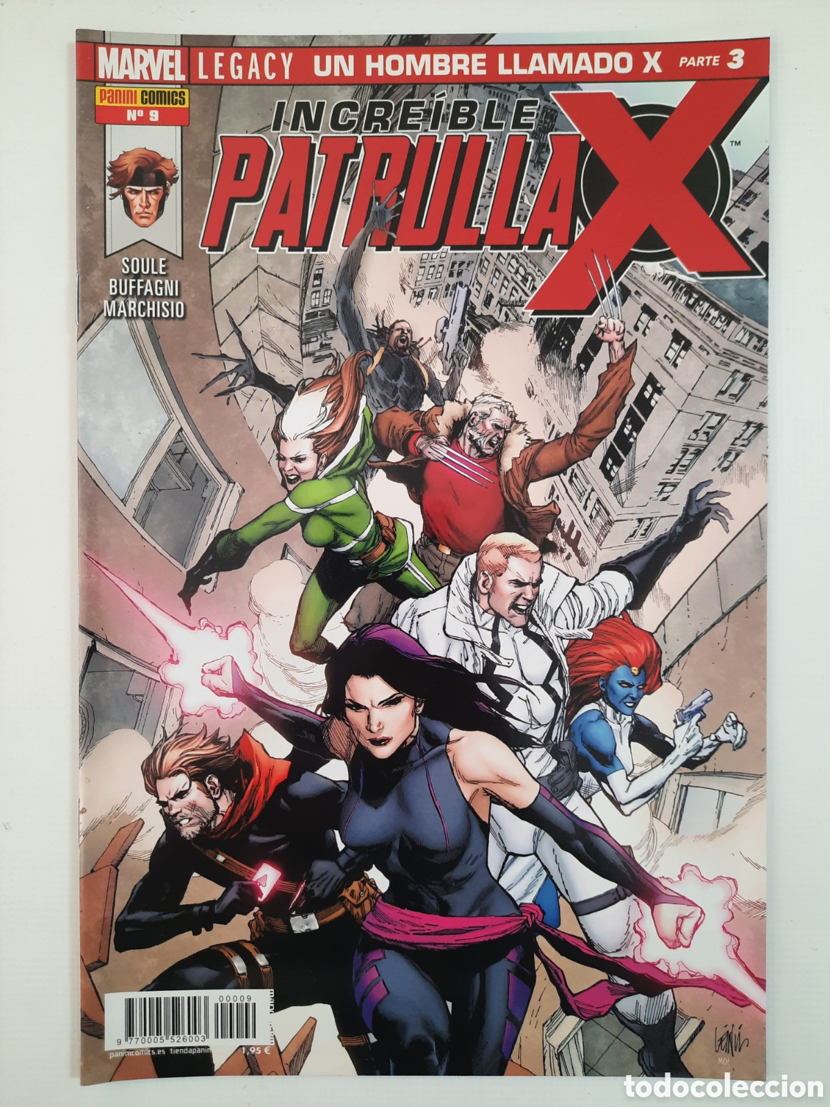 C&oacute;mics: LA INCRE&Iacute;BLE PATRULLA-X N&ordm; 9 - PANINI MARVEL GRAPA 2018 - Foto 1
