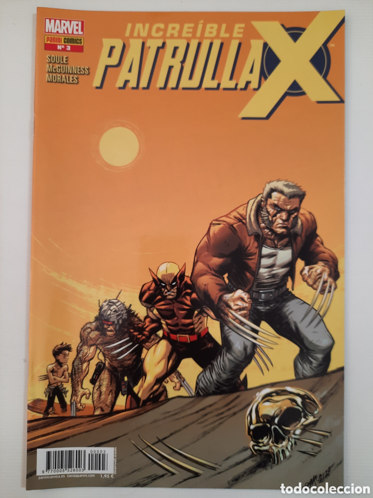 C&oacute;mics: LA INCRE&Iacute;BLE PATRULLA-X N&ordm; 3 - PANINI MARVEL GRAPA 2018 - Foto 1