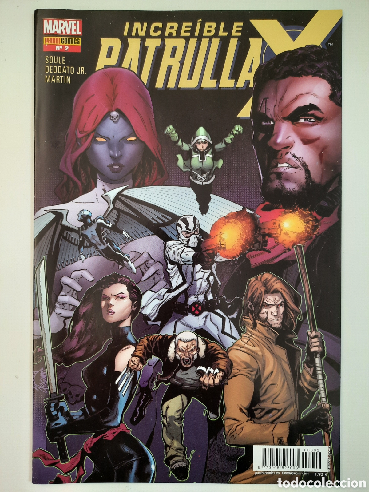 C&oacute;mics: LA INCRE&Iacute;BLE PATRULLA-X N&ordm; 2 - PANINI MARVEL GRAPA 2018 - Foto 1