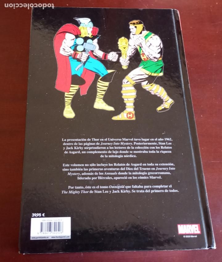 C&oacute;mics: THOR - EL PODEROSO - PANINI OMNIGOLD - PRIMERA EDICION - Foto 3