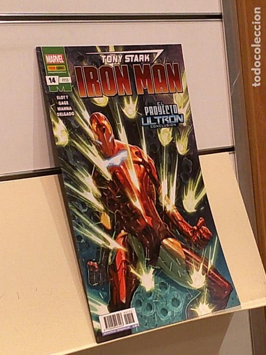 C&oacute;mics: IRON MAN VOL. 2 N&ordm; 14-113 EL PROYECTO ULTRON CONCLUSION MARVEL - PANINI - Foto 1