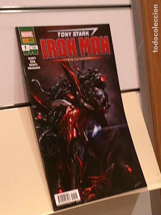 C&oacute;mics: TONY STARK IRON MAN N&ordm; 7-106 DEICIDA MARVEL - PANINI - Foto 1