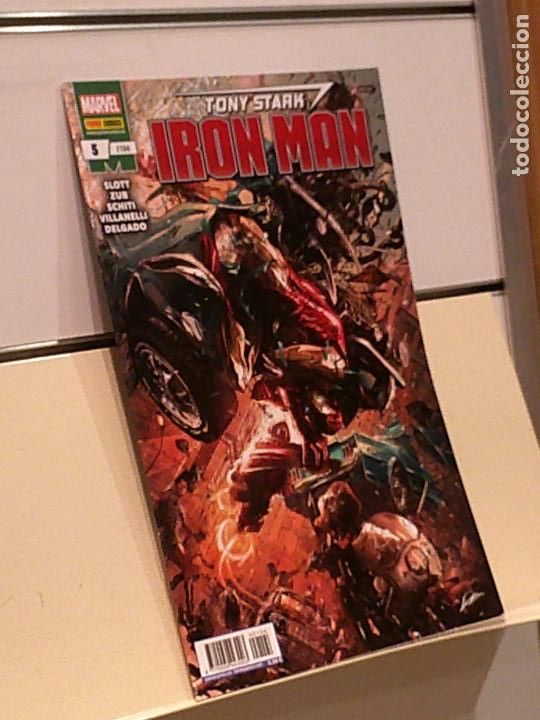 C&oacute;mics: TONY STARK IRON MAN N&ordm; 5-104 MARVEL - PANINI - Foto 1