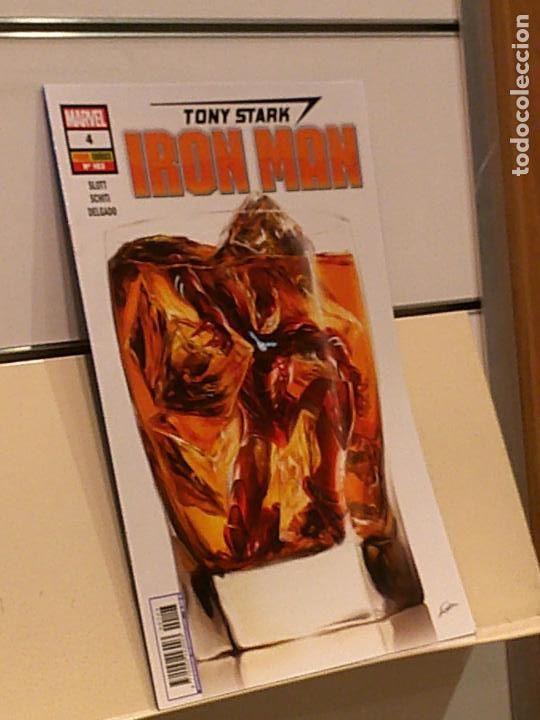 C&oacute;mics: TONY STARK IRON MAN N&ordm; 4-103 MARVEL - PANINI - Foto 1