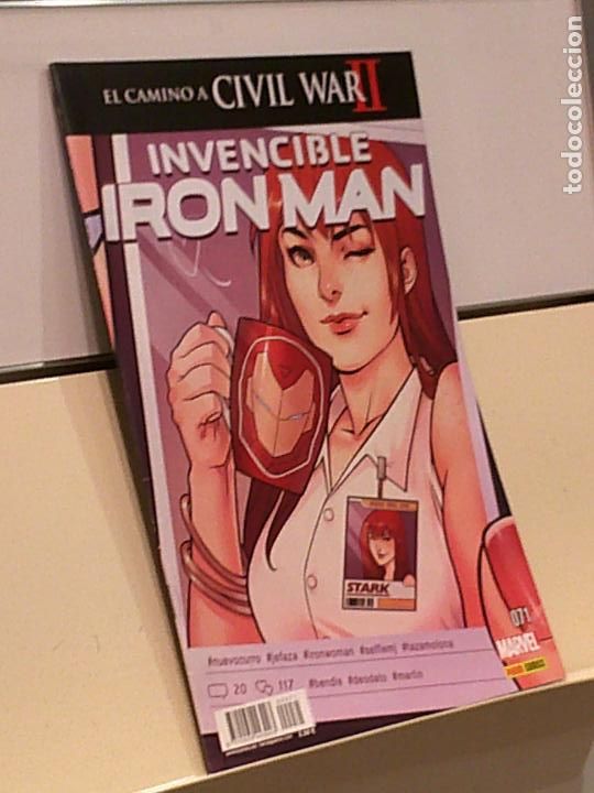 Comics : EL INVENCIBLE IRON MAN VOL. 2 Nº 71 EL CAMINO A CIVIL WAR II MARVEL - PANINI