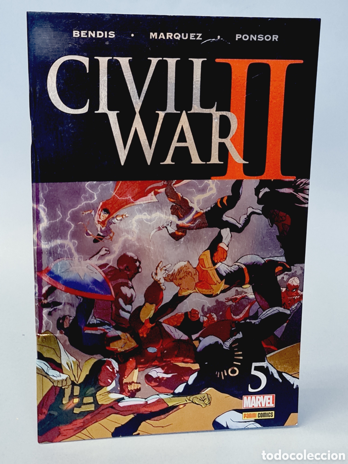 C&oacute;mics: DE KIOSCO CIVIL WAR II 5 PANINI COMICS GRAPA - Foto 1