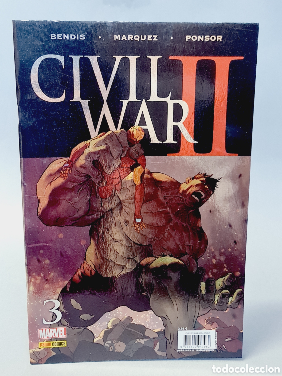 C&oacute;mics: EXCELENTE ESTADO CIVIL WAR II 3 PANINI COMICS GRAPA - Foto 1