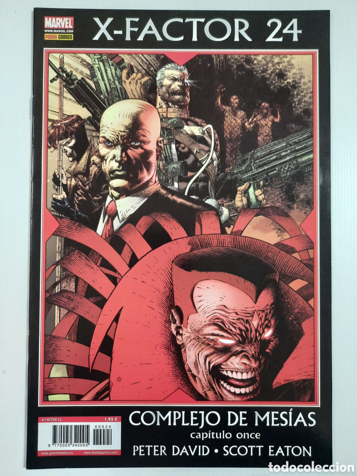 C&oacute;mics: X-FACTOR N&ordm; 24 - COMPLEJO DE MES&Iacute;AS - GRAPA MARVEL PANINI 2008 - Foto 1