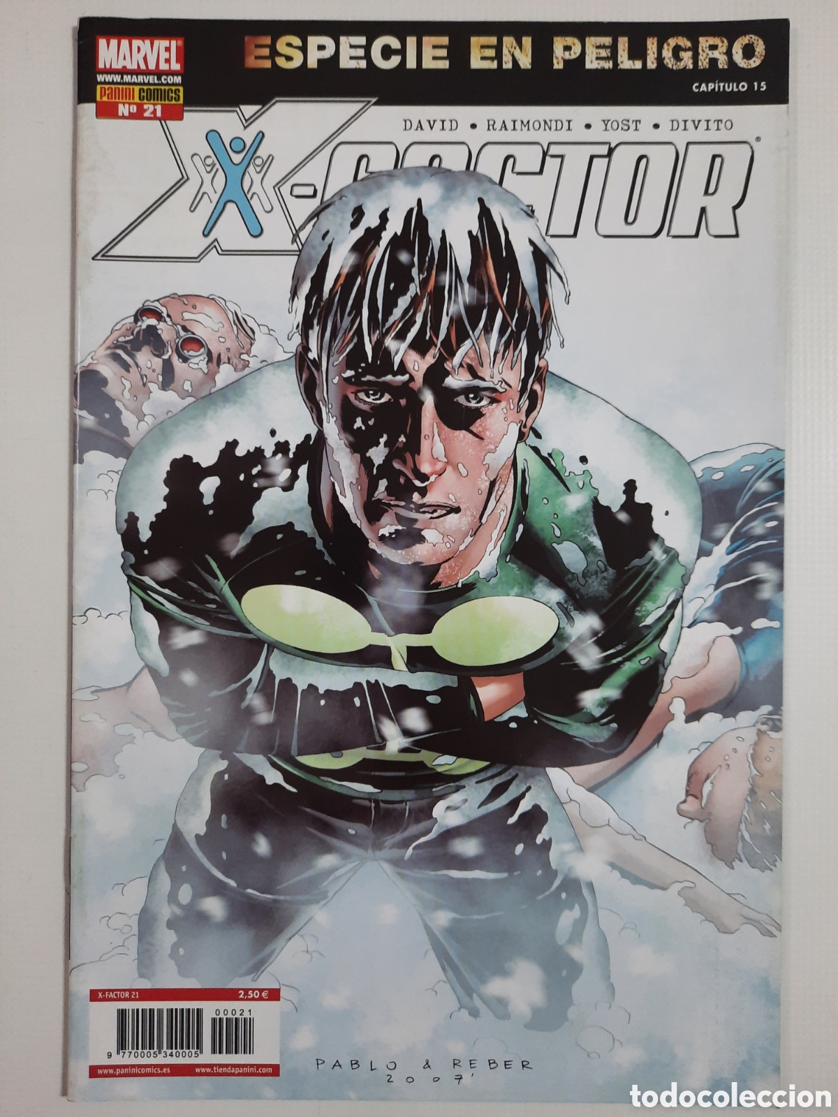 C&oacute;mics: X-FACTOR N&ordm; 21 - ESPECIE EN PELIGRO - GRAPA MARVEL PANINI 2008 - Foto 1
