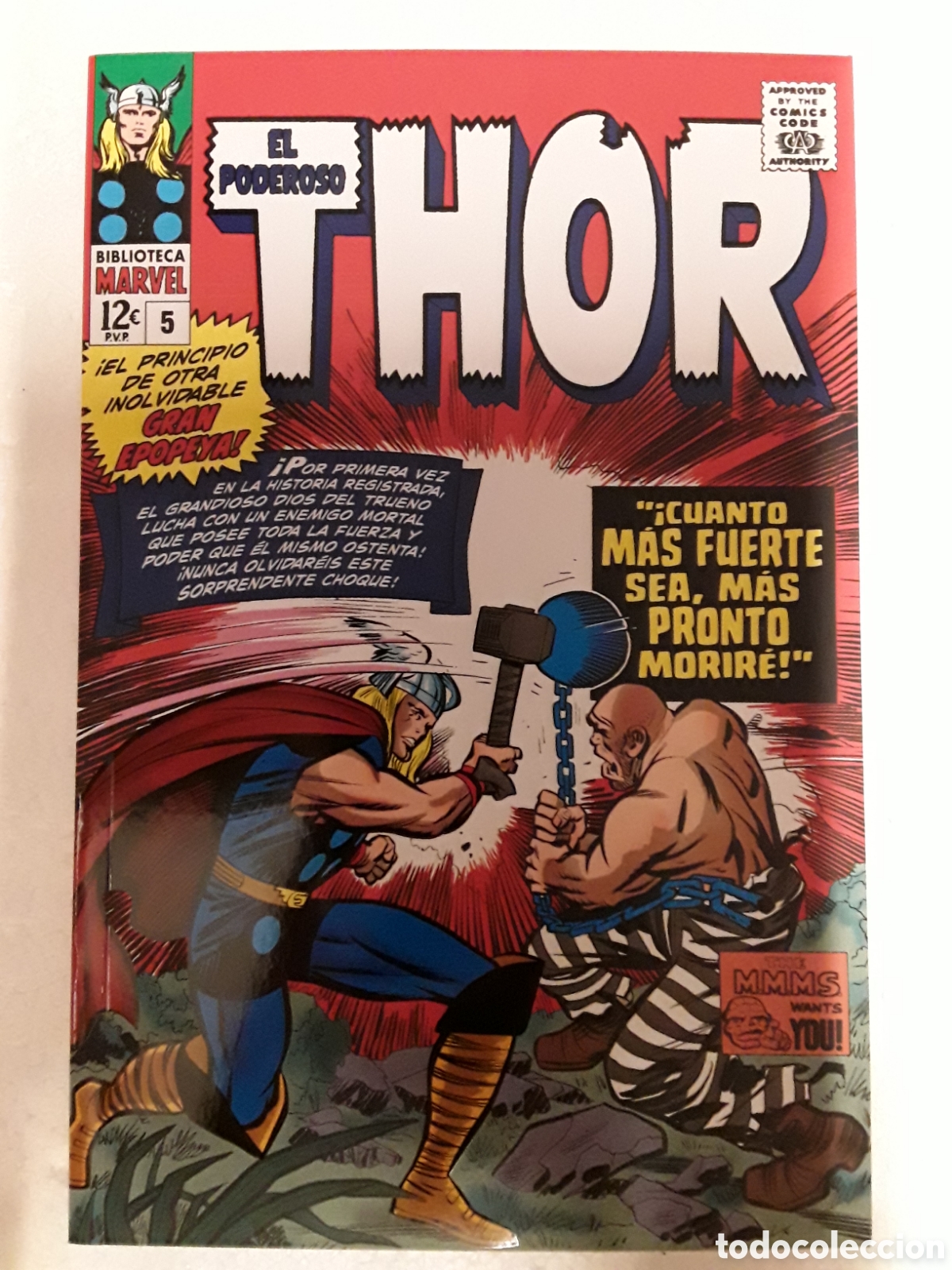 C&oacute;mics: Biblioteca Marvel 33. El poderoso Thor 5 - Panini / Marvel - Foto 1