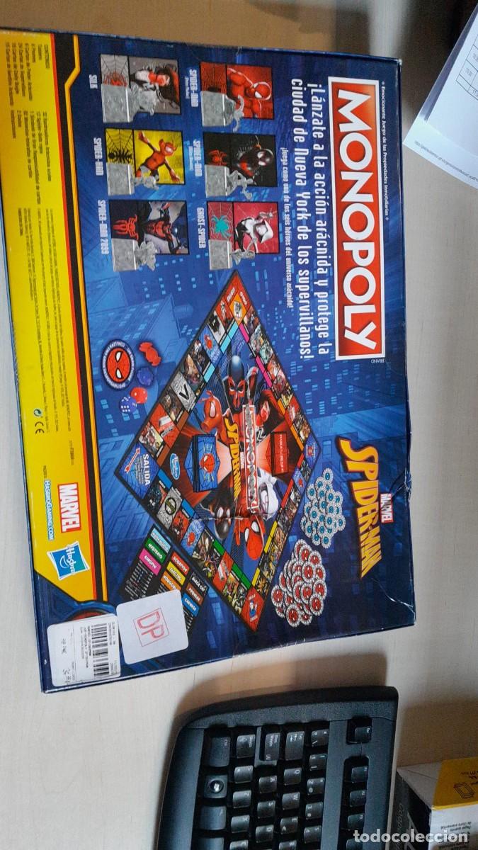 C&oacute;mics: JUEGO MESA MONOPOLY SPIDER-MAN. SPIDERMAN. MARVEL COMICS. - Foto 2