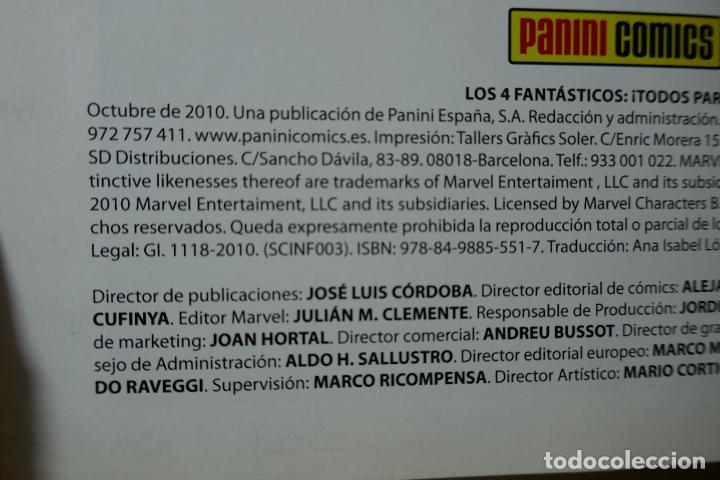 C&oacute;mics: Los 4 Fant&aacute;sticos - &iexcl;Todos para uno! - Panini - Foto 8