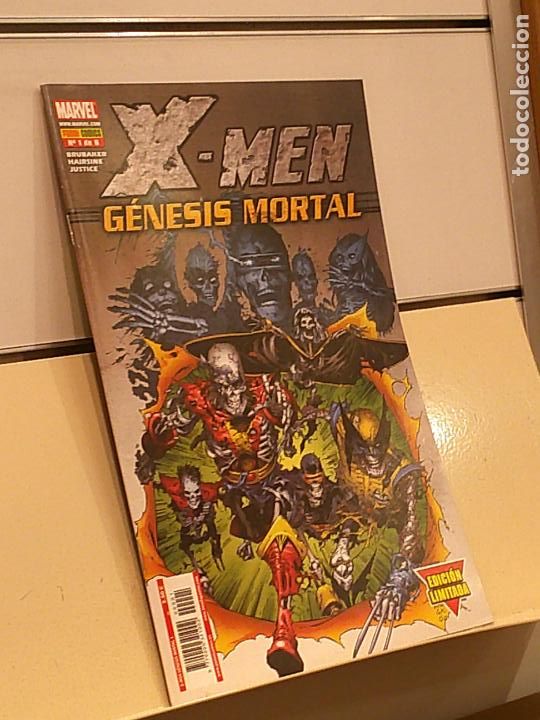 C&oacute;mics: X-MEN GENESIS MORTAL N&ordm; 1 DE 6 EDICION LIMITADA MARVEL - PANINI - Foto 1