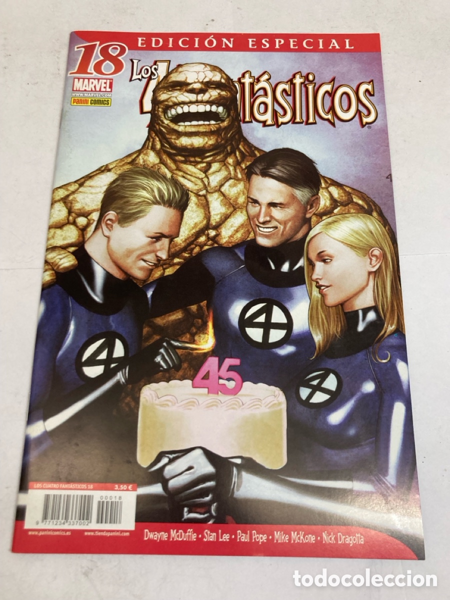 C&oacute;mics: Comic Marvel Los 4 Fant&aacute;sticos N18 - Foto 1