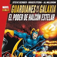 Cómics: MARVEL GOLD: LOS GUARDIANES DE LA GALAXIA. EL PODER DE HALCÓN ESTELAR. TOMO PANINI.