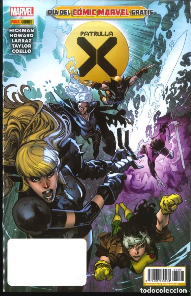 C&oacute;mics: D&Iacute;A DEL C&Oacute;MIC MARVEL GRATIS: PATRULLA X - PANINI - Foto 1