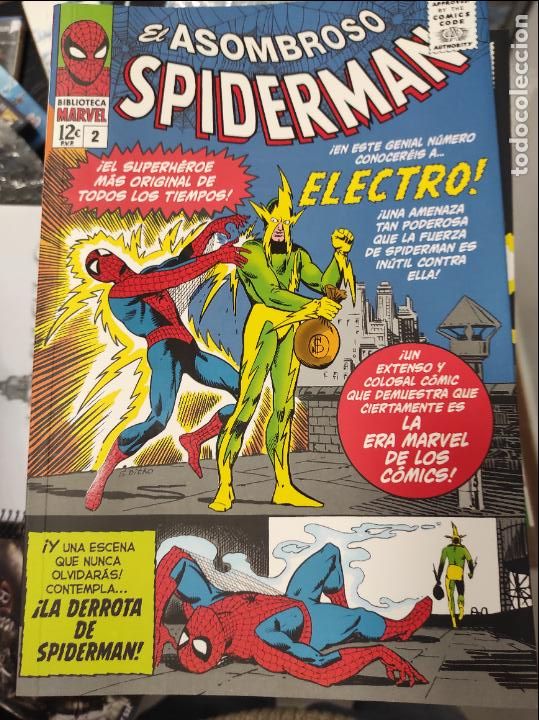 C&oacute;mics: BIBLIOTECA MARVEL. EL ASOMBROSO SPIDERMAN N 2 Panini marvel - Foto 1