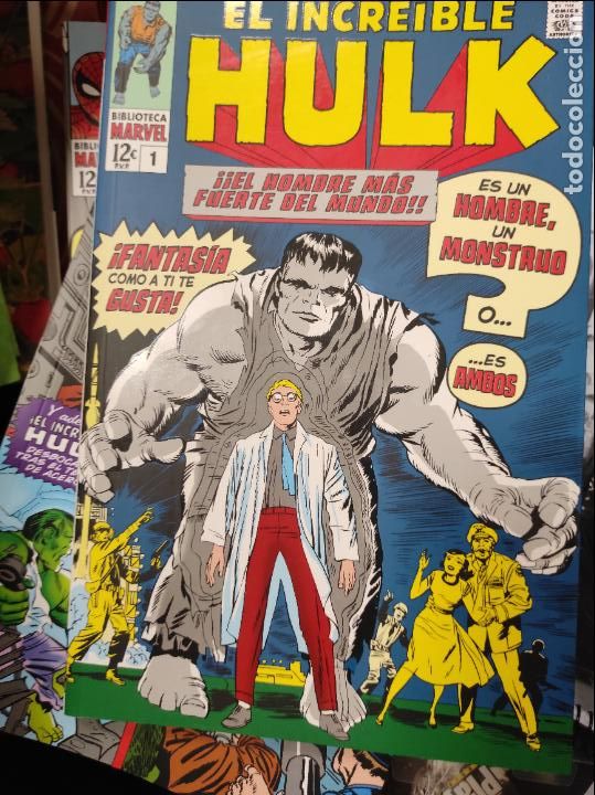 C&oacute;mics: BIBLIOTECA MARVEL. Hulk n 1 Panini marvel - Foto 1