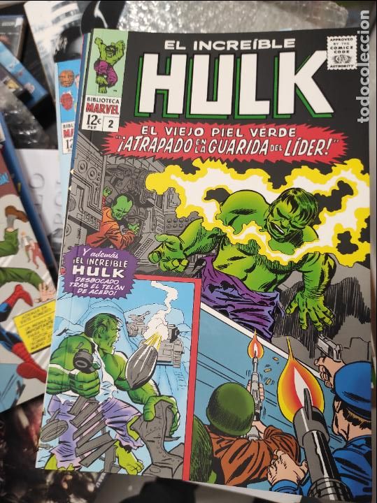 C&oacute;mics: BIBLIOTECA MARVEL. Hulk n 2 Panini marvel - Foto 1