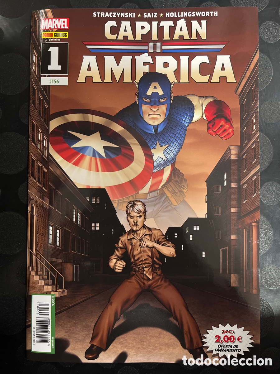 C&oacute;mics: CAPIT&Aacute;N AM&Eacute;RICA VOL.8 N.156 / 1 COMIENZOS ( 2011/... ) - Foto 1