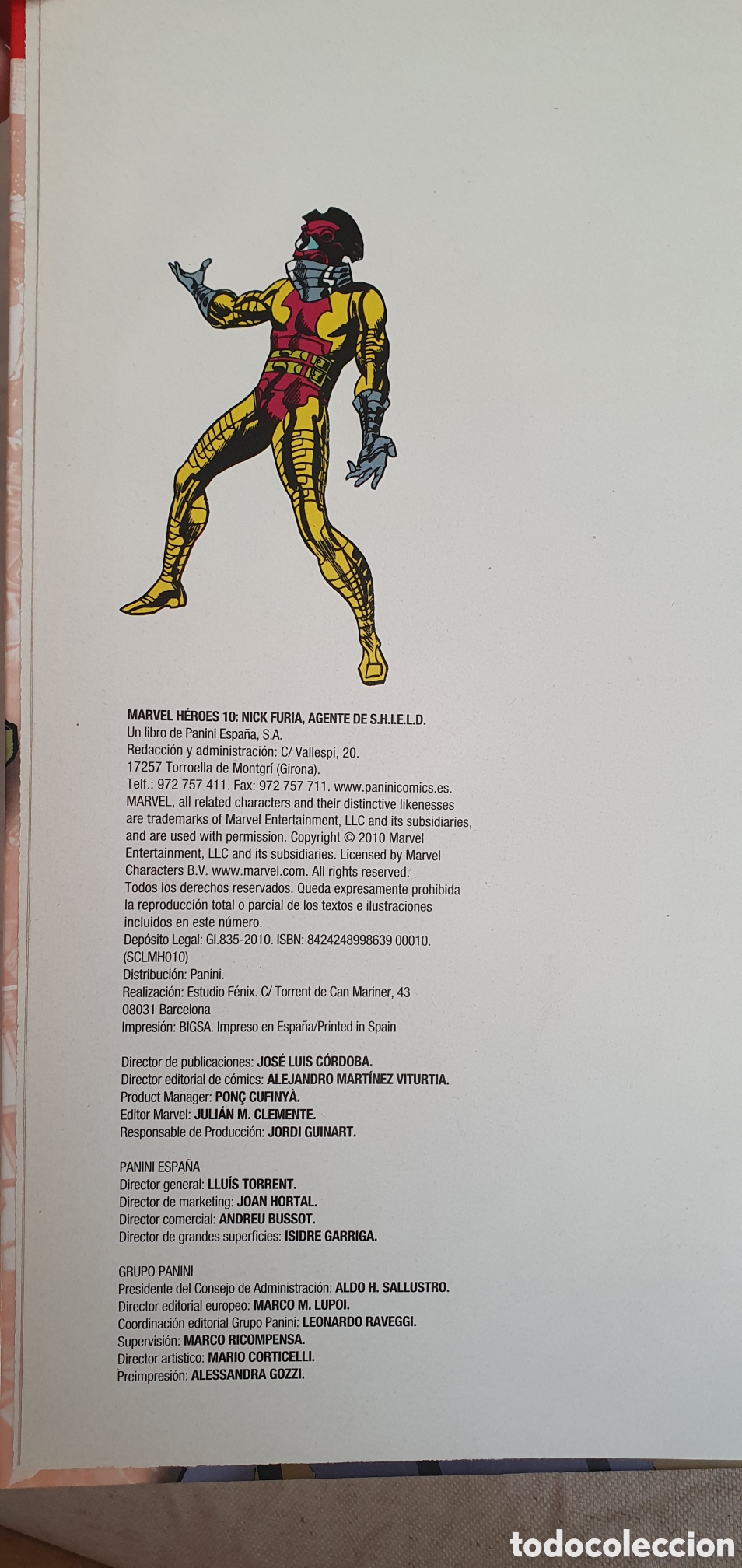 C&oacute;mics: Marvel Heroes: Nick Furia de Jim Steranko - Foto 3