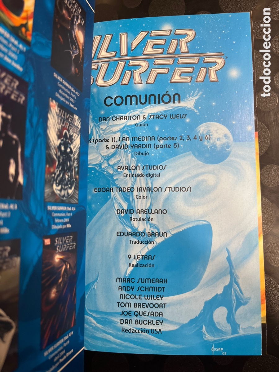 C&oacute;mics: SILVER SURFER N.1 COMUNI&Oacute;N COLECCI&Oacute;N 100% MARVEL ( 2005 ) - Foto 3