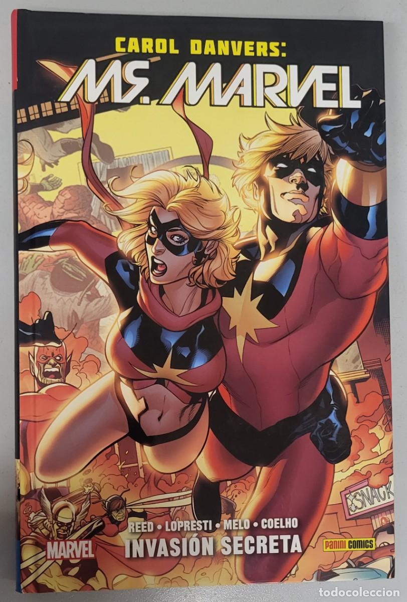 C&oacute;mics: CAROL DANVERS : MS. MARVEL N&ordm; 3 : INVASION SECRETA / MARVEL - PANINI - Foto 1