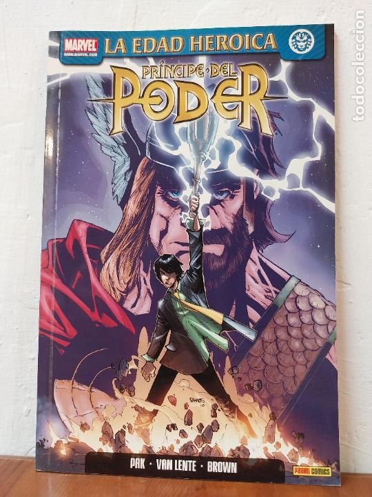C&oacute;mics: LA EDAD HEROICA. PR&Iacute;NCIPE DEL PODER TOMO &Uacute;NICO PANINI - Foto 1