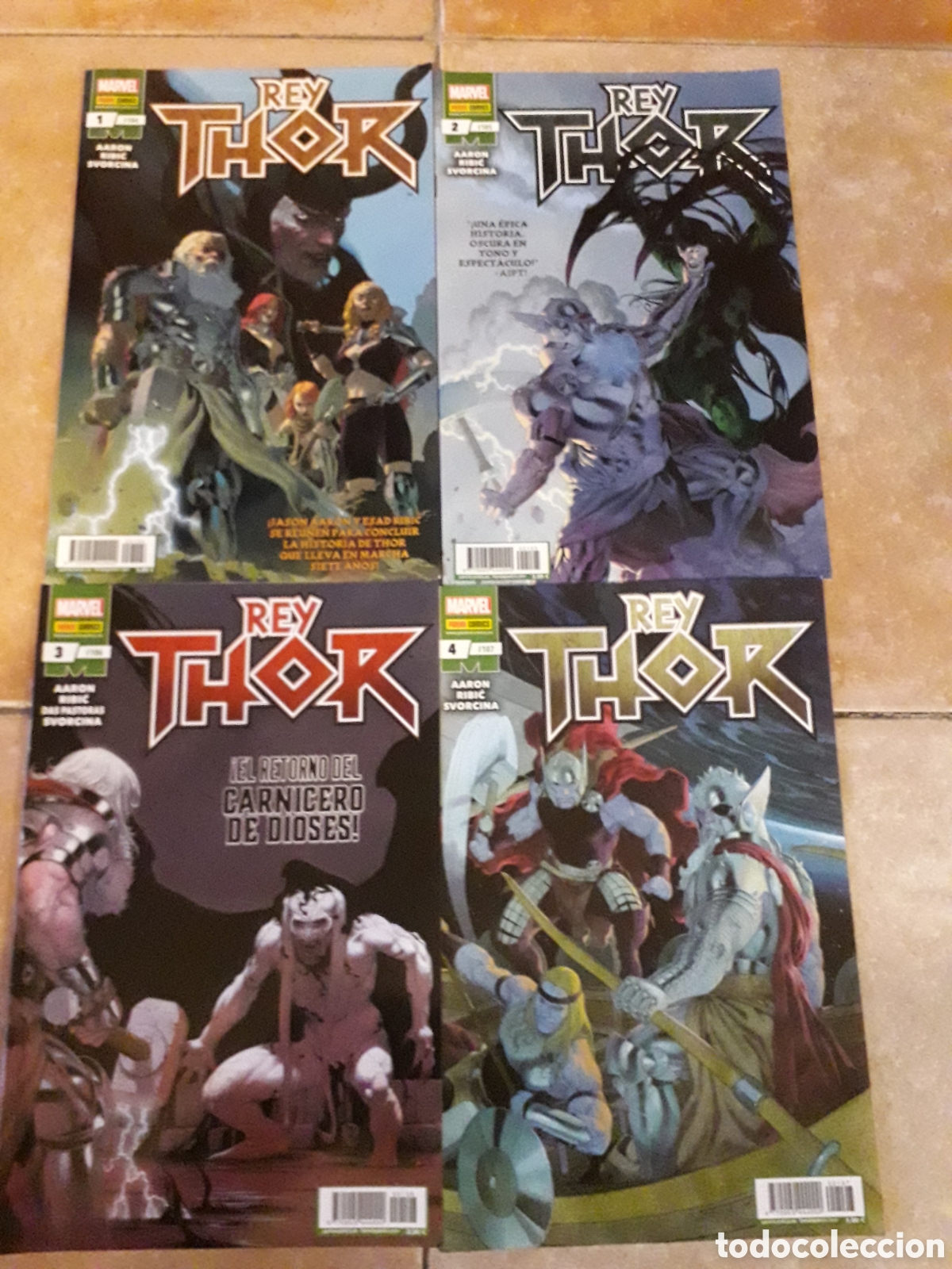 C&oacute;mics: Rey Thor. 1,2,3,4. Completa. Excelente estado - Foto 1