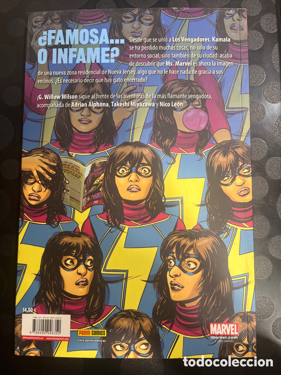 C&oacute;mics: MS. MARVEL N.4 SUPERFAMOSA COLECCI&Oacute;N 100% ( 2015/2019 ) - Foto 2