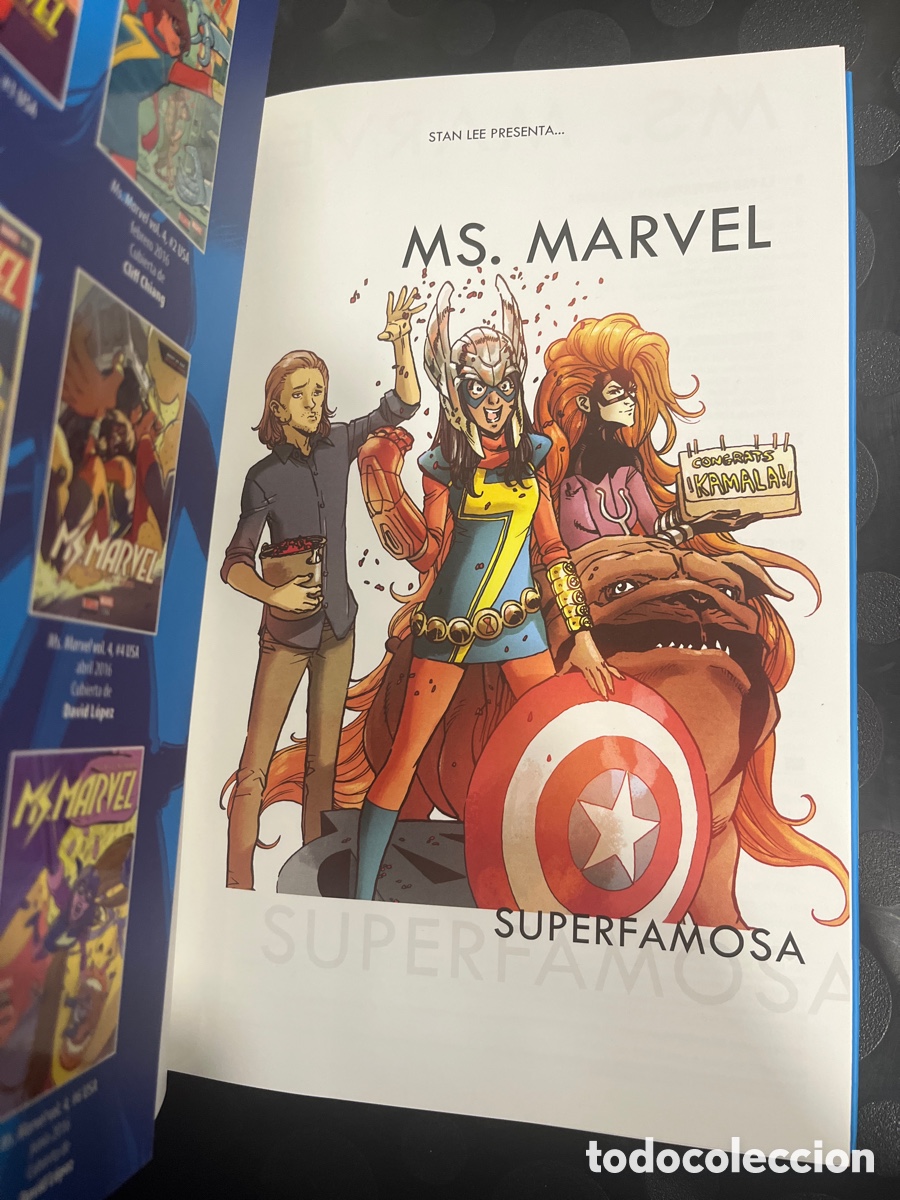 C&oacute;mics: MS. MARVEL N.4 SUPERFAMOSA COLECCI&Oacute;N 100% ( 2015/2019 ) - Foto 3
