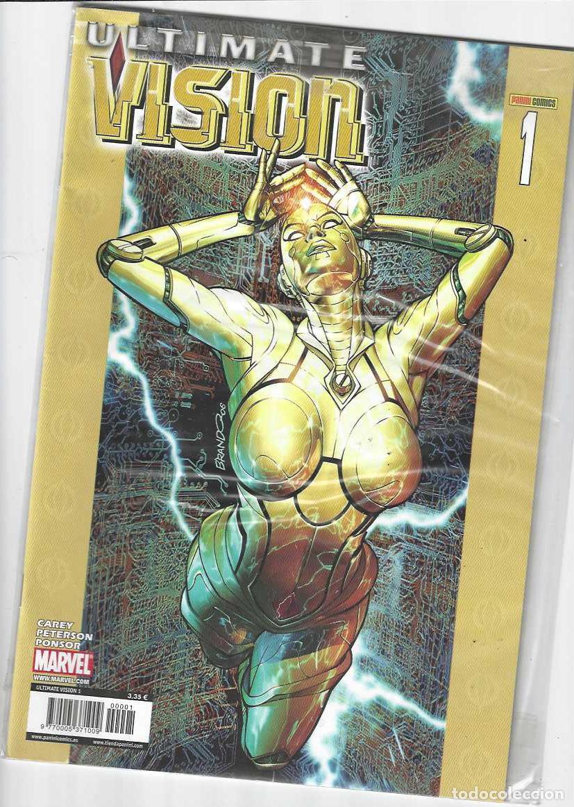 C&oacute;mics: ULTIMATE VISION N&ordm; 1 - GRAPA PANINI - MUY BUEN ESTADO - Foto 1