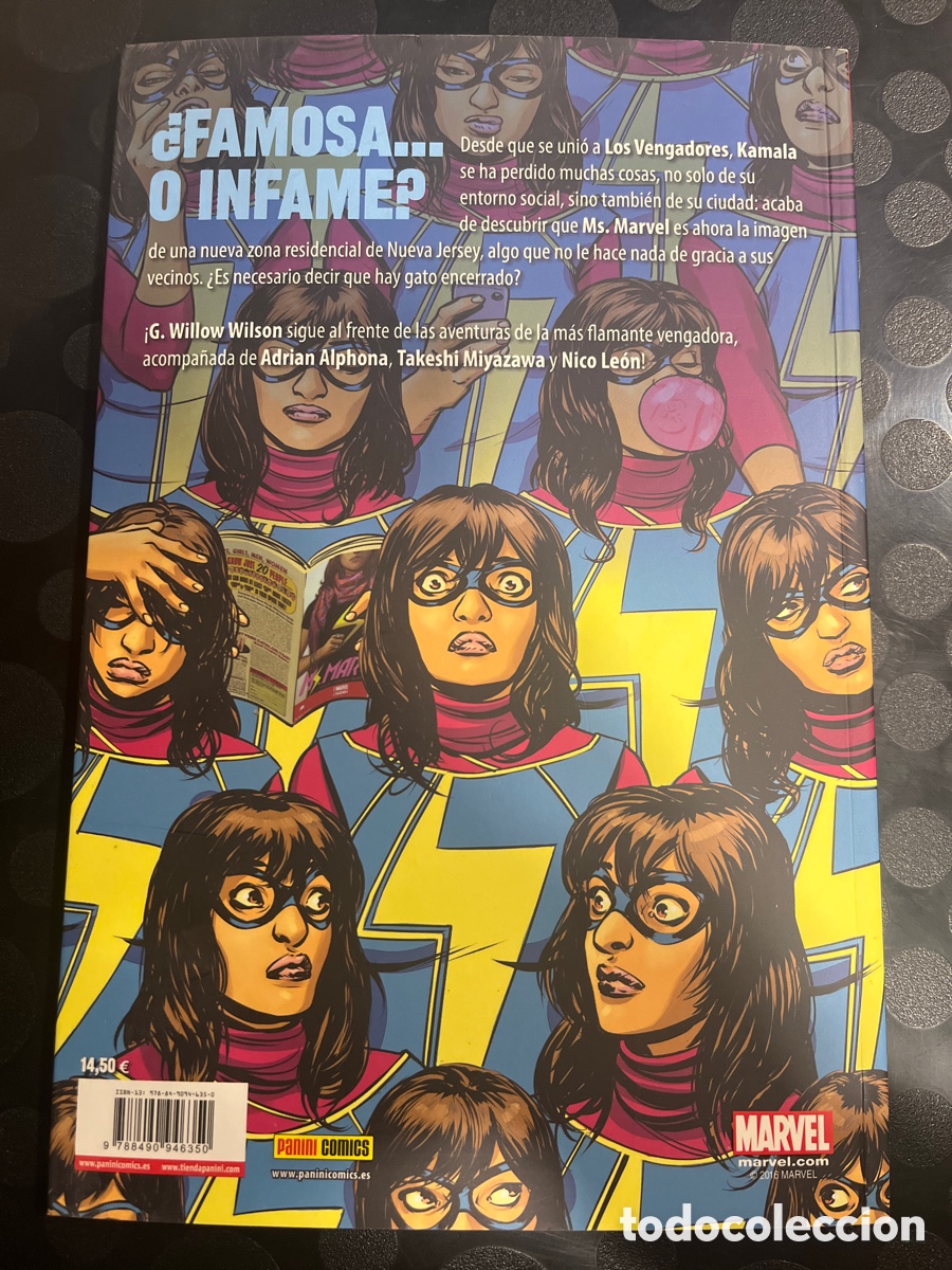 C&oacute;mics: MS. MARVEL N.4 SUPERFAMOSA COLECCI&Oacute;N 100% ( 2015/2019 ) - Foto 2