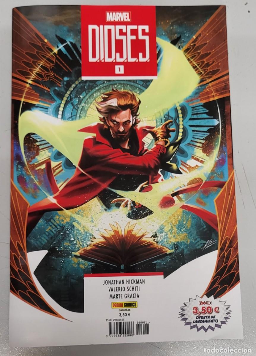 C&oacute;mics: DIOSES N&ordm; 1 - JONATHAN HICKMAN - VALERIO SCHITI / MARVEL - PANINI - Foto 1