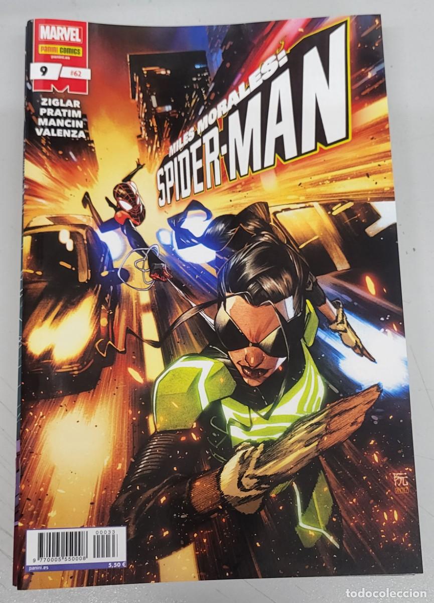 C&oacute;mics: MILES MORALES SPIDER-MAN N&ordm; 9 / 62 / MARVEL - PANINI - Foto 1
