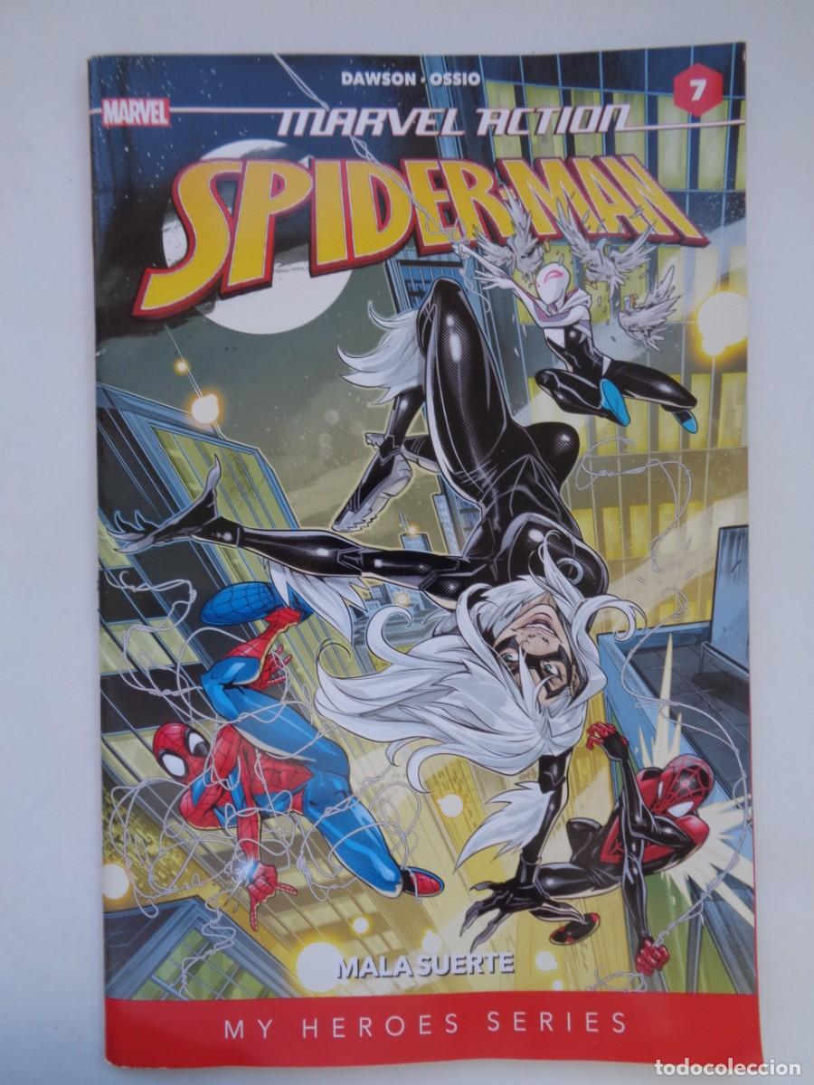 C&oacute;mics: MARVEL ACTION : SPIDERMAN , N&ordm; 7 MALA SUERTE . DE PANINI - Foto 1