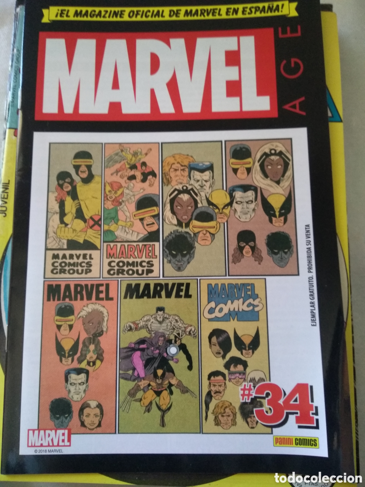 C&oacute;mics: MARVEL AGE # 34 revista panini - Foto 1
