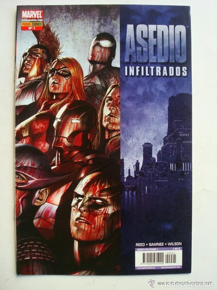 C&oacute;mics: ASEDIO INFILTRADOS N&ordm; 1 - PANINI - Foto 1