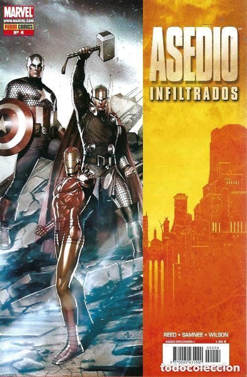 C&oacute;mics: ASEDIO INFILTRADOS N&ordm; 4 - PANINI - Foto 1