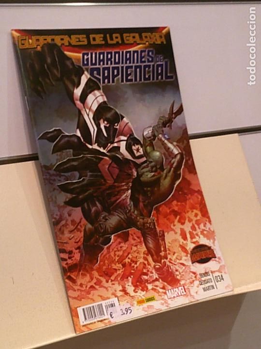 C&oacute;mics: GUARDIANES DE LA GALAXIA N&ordm; 34 MARVEL - PANINI - Foto 1