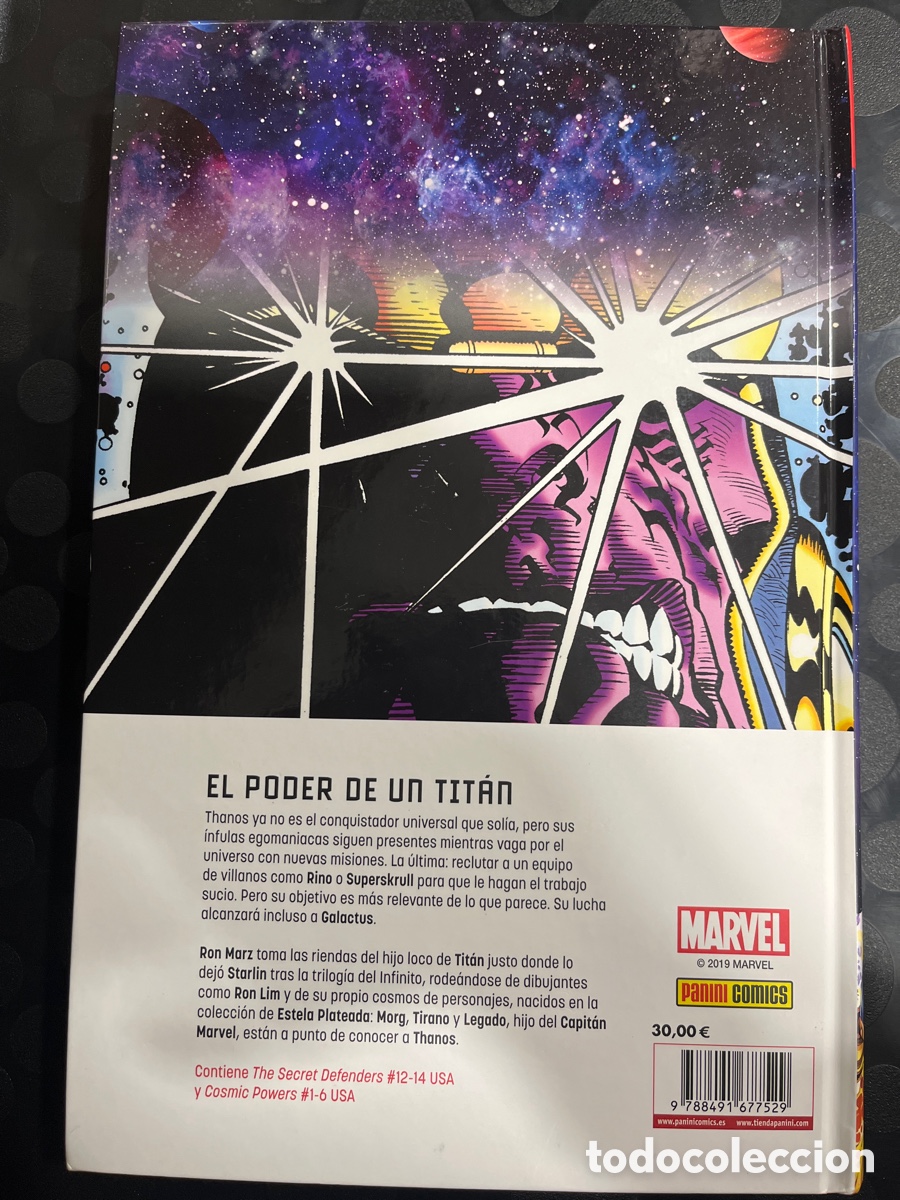 C&oacute;mics: THANOS VOL.2 N.1 PODERES C&Oacute;SMICOS MARVEL HC ( 2019 ) - Foto 2