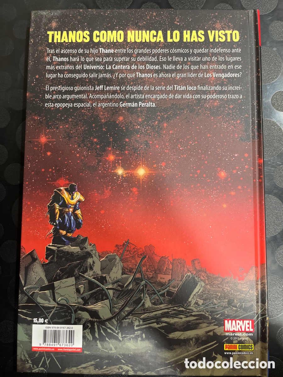 C&oacute;mics: THANOS N.2 LA CANTERA DE DIOSES COLECCI&Oacute;N 100% MARVEL HC ( 2017/2020 ) - Foto 2